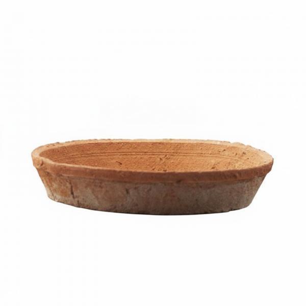 テラコッタ製植木鉢トレイ、多孔質粘土製受け皿、素朴な浅底、室 - Drip Tray Saucer のレビューと価格