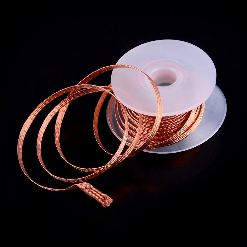 1.0-4.0mm 長さの溶接ワイヤー、はんだ吸い取りメッシ - Copper Wire Roll のレビューと価格